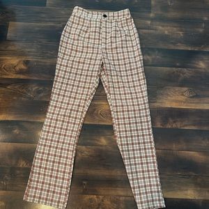 Shein Plaid Pants